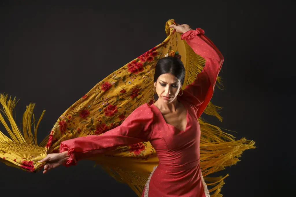 Zambra flamenca en una cueva del Sacromonte, Granada