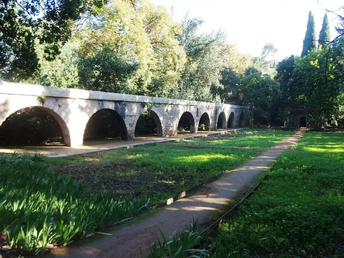 Gardens of the Carmen de los Mártires in Granada